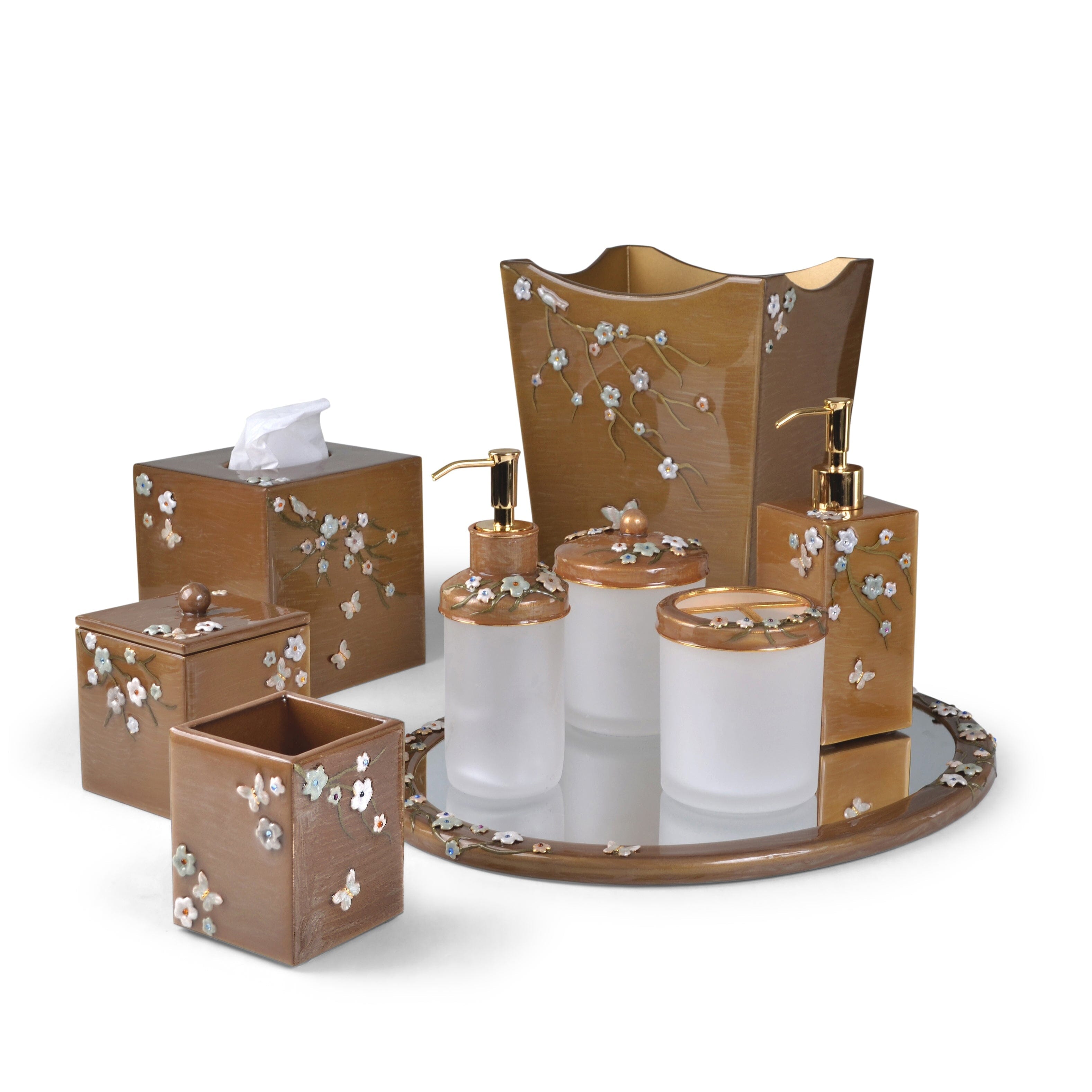 A delicate collection inspired by Japanese cherry blossoms.