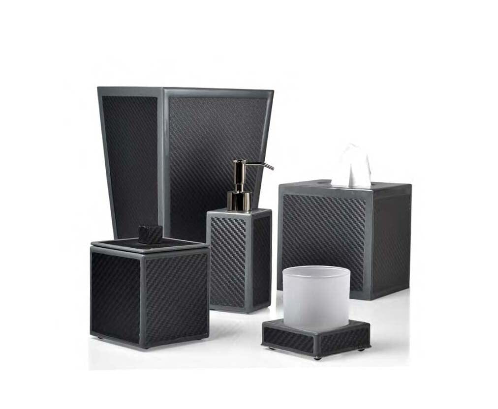 3M Carbon Fiber in graphite color bath accessories