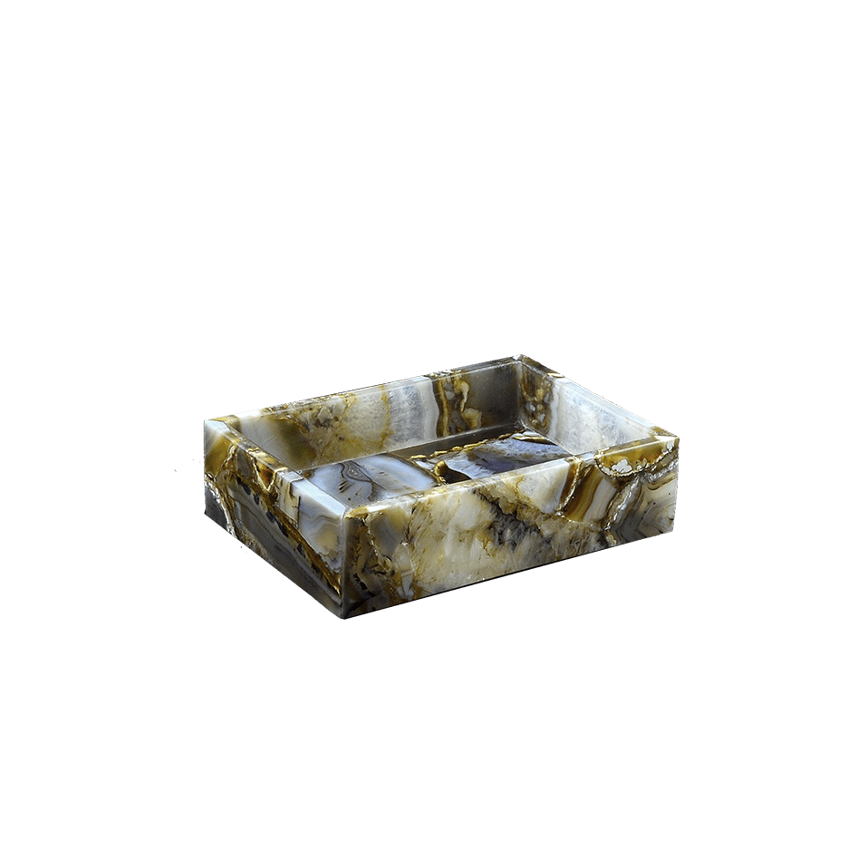 Agate Soap Dish - Gemstone luxury collection