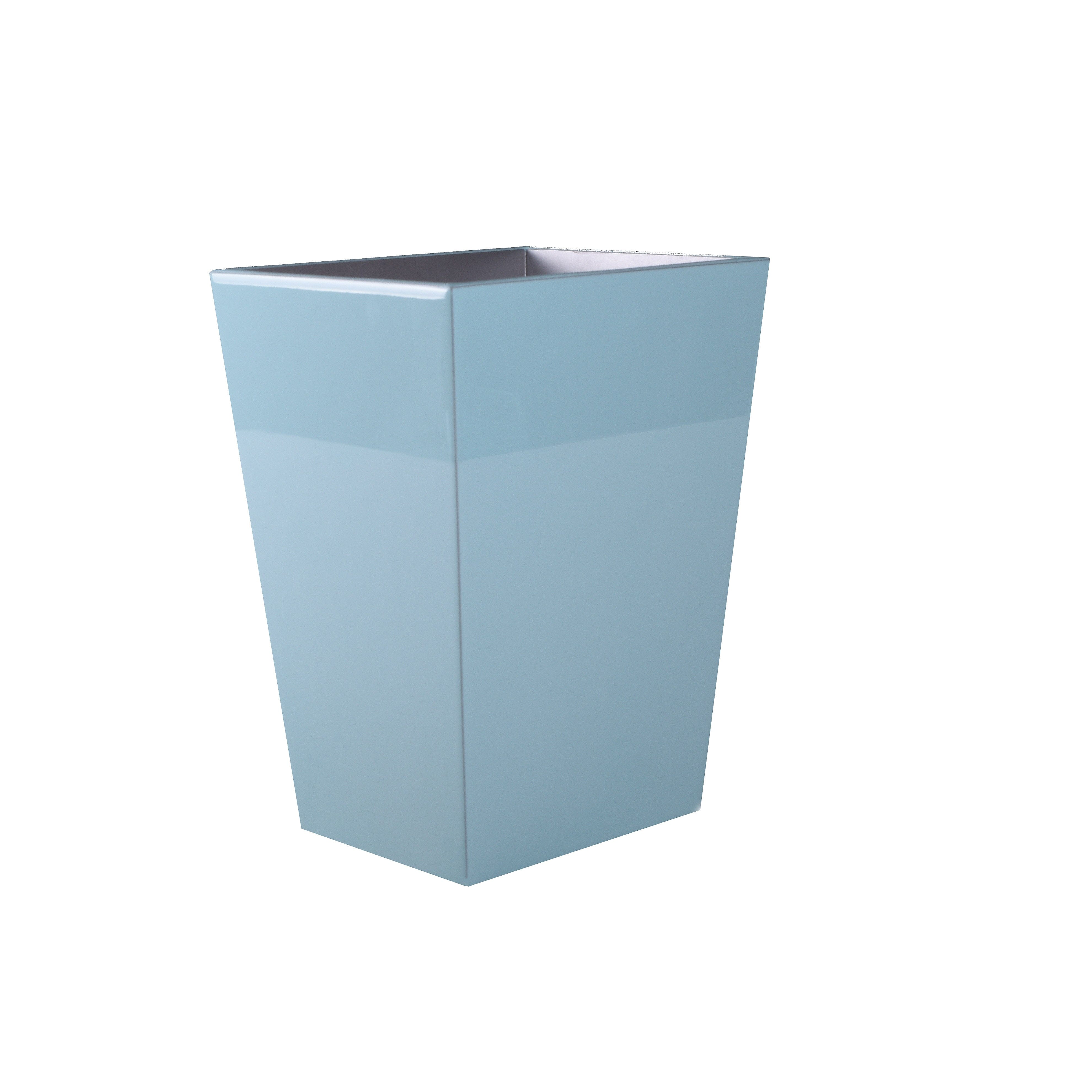Two tone wastebasket