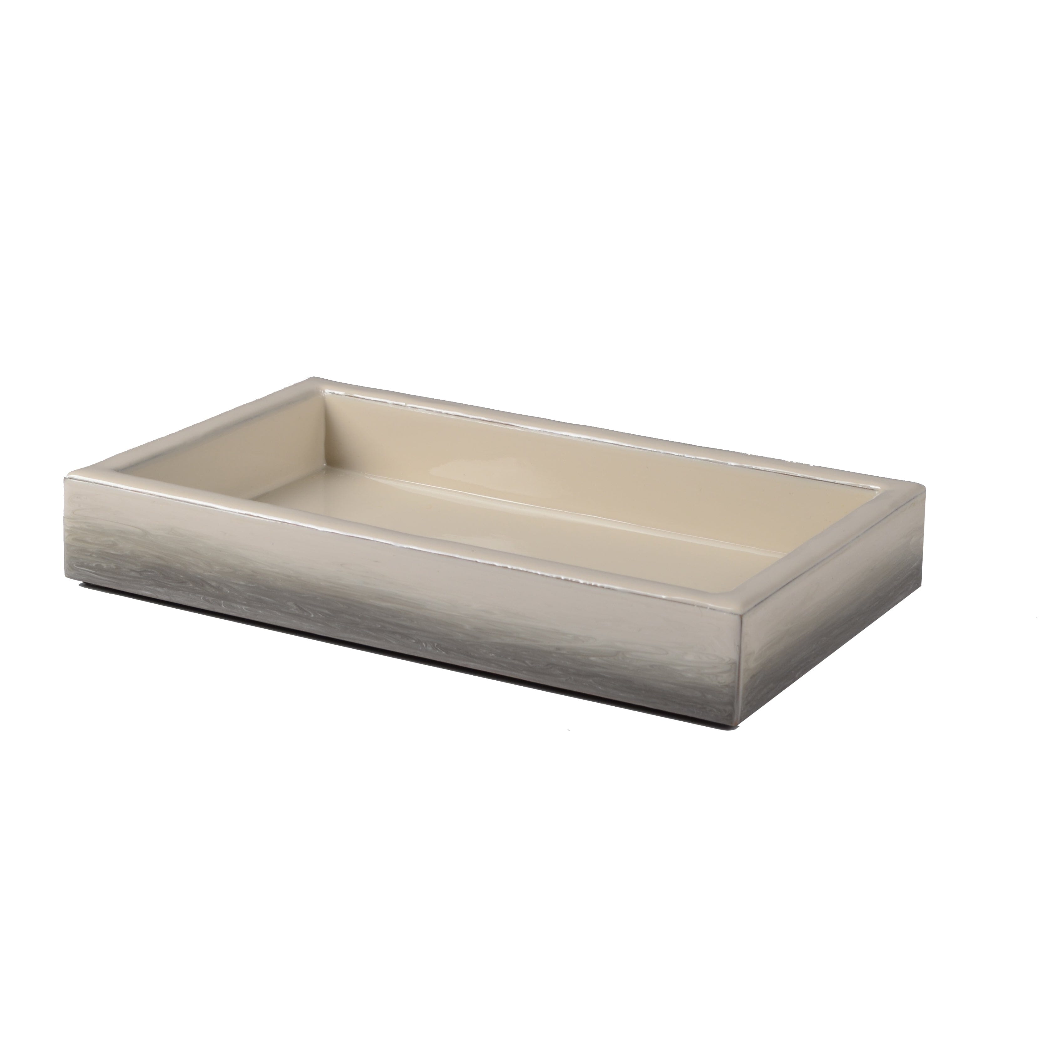 Ombre natural small tray