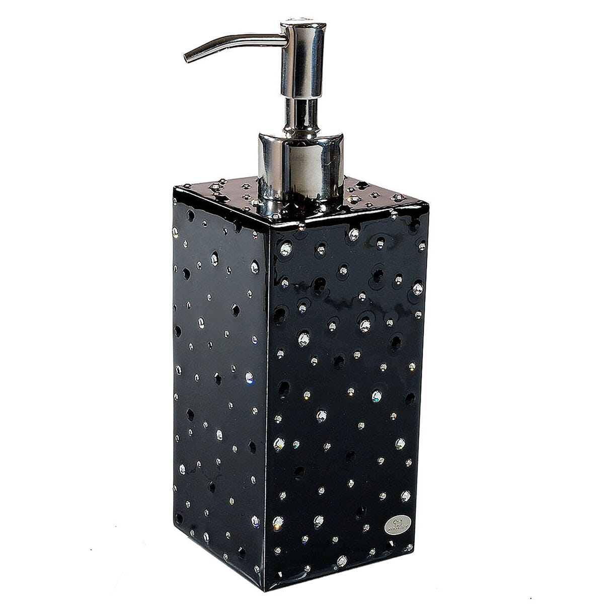 Box Pump with crystals embedded on all sides