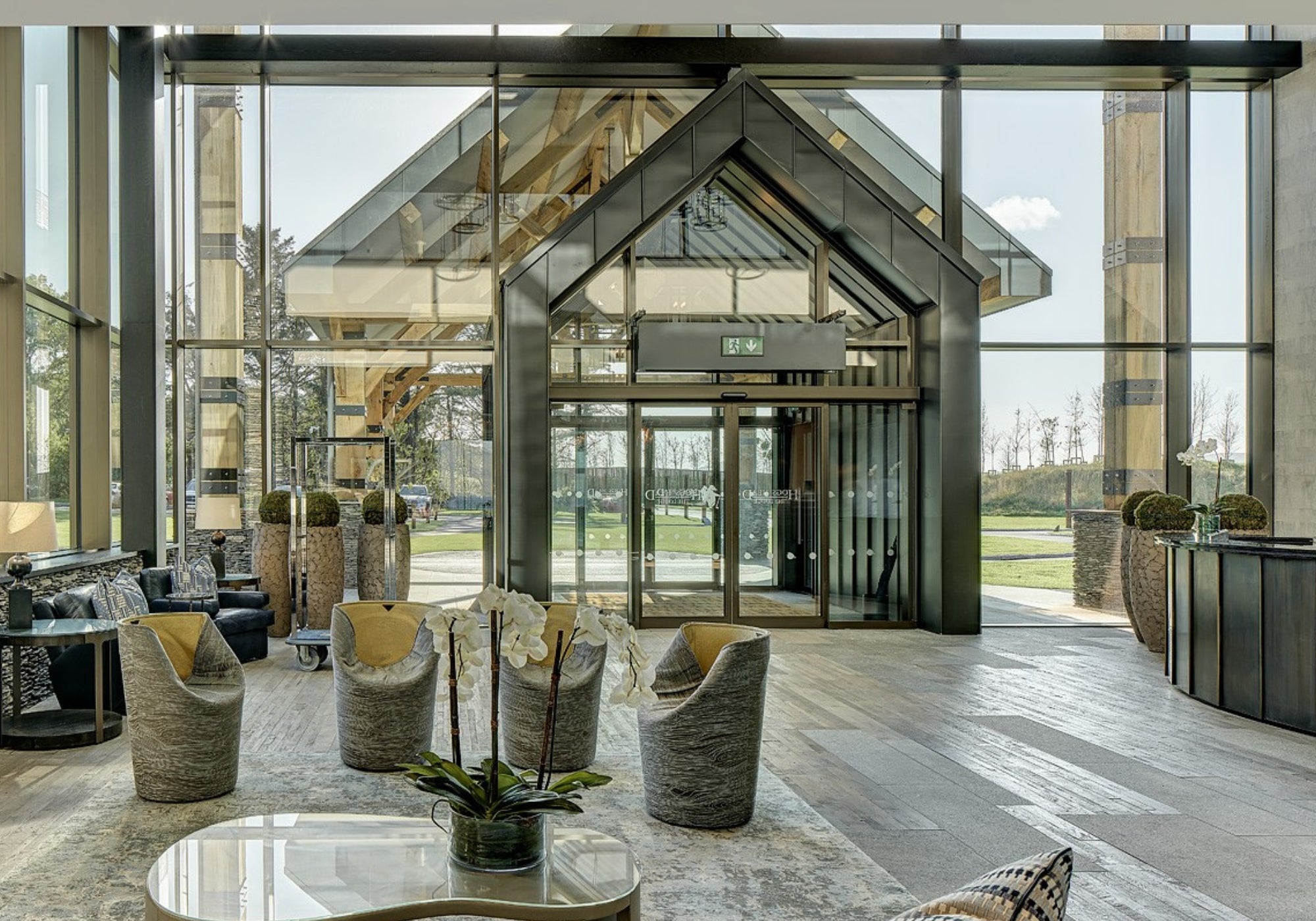 The lodge at hogs head lobby