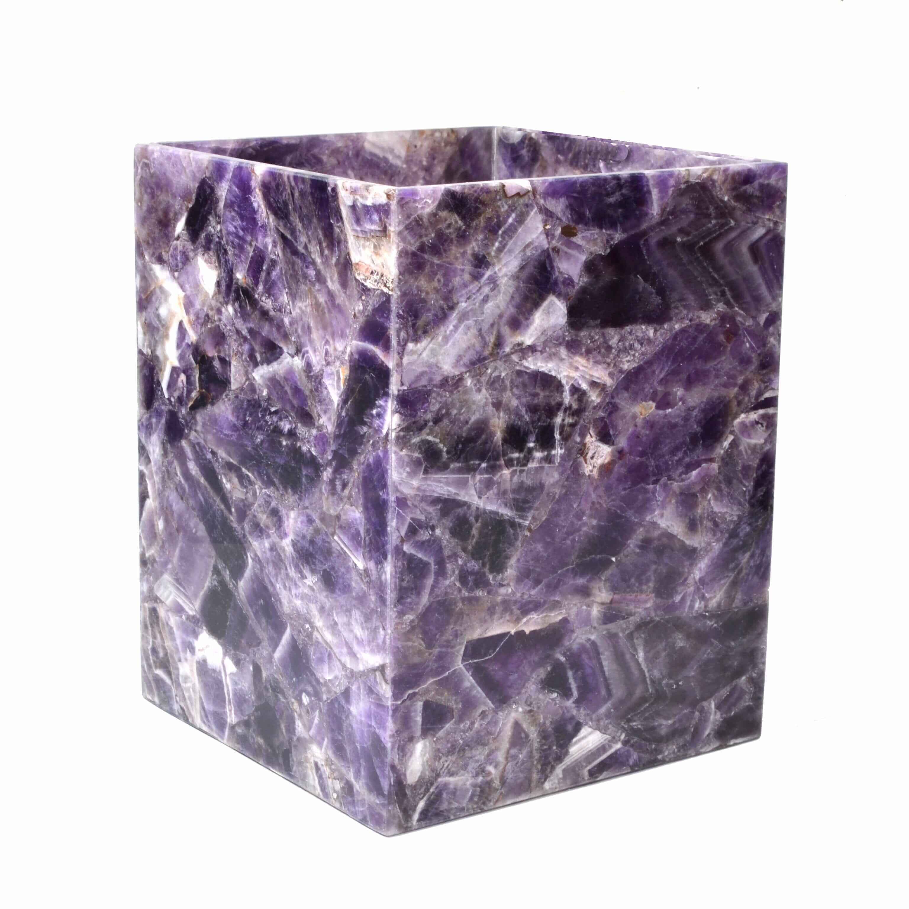 Mike + ally Amethyst Wastebasket - Bathroom accessories