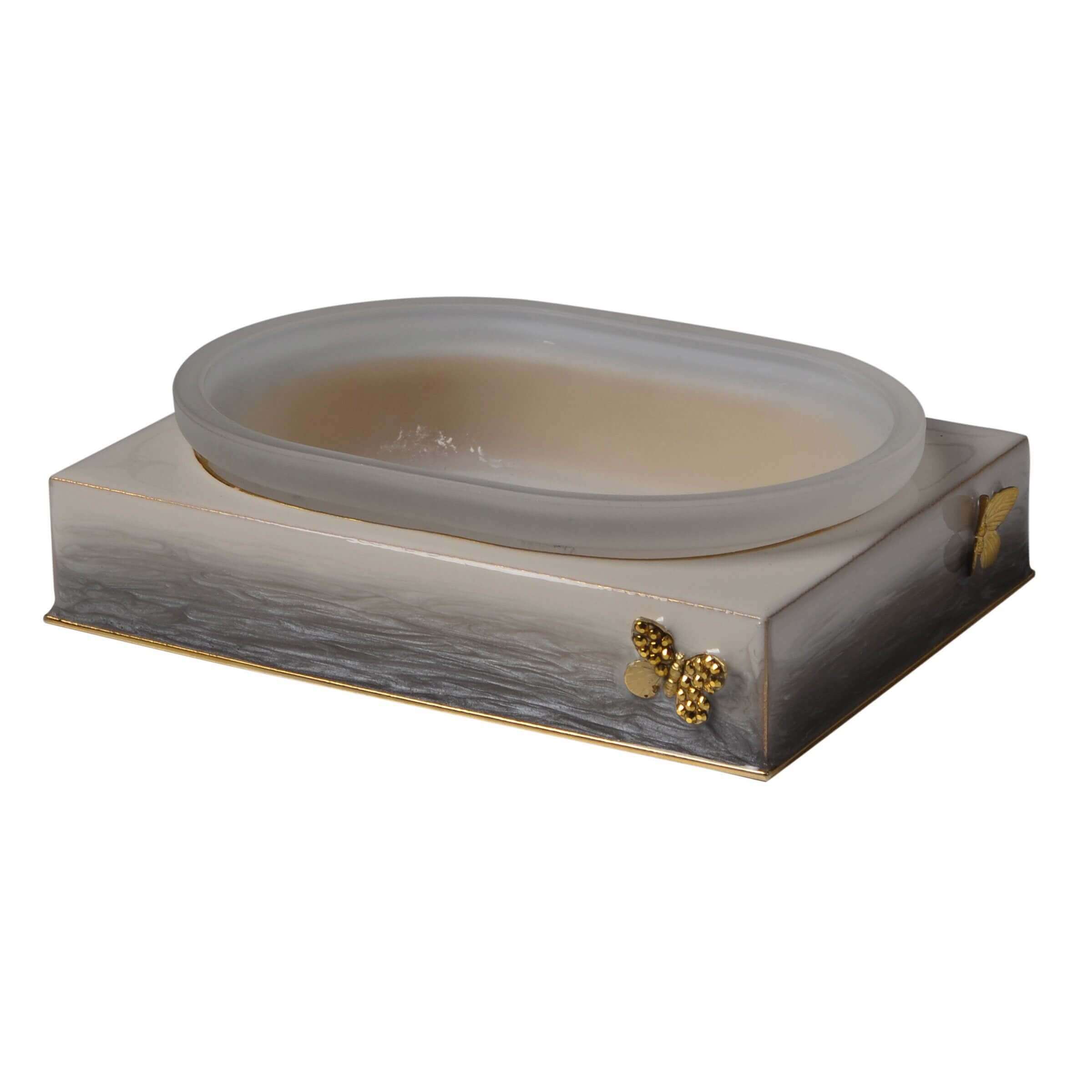 Elegant Bathroom Natural Soap Dish - Breeze