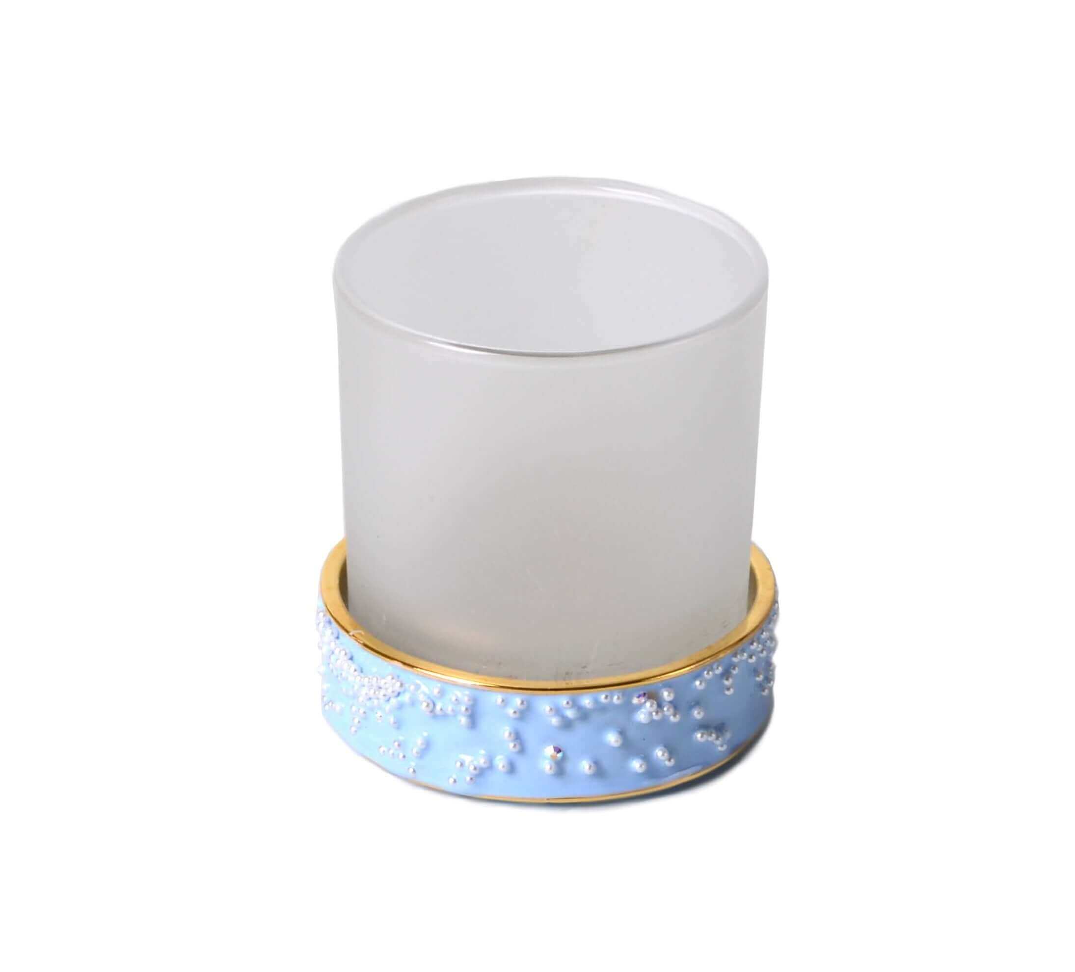 Mike + Ally Caviar Round Tumbler - bath accessories