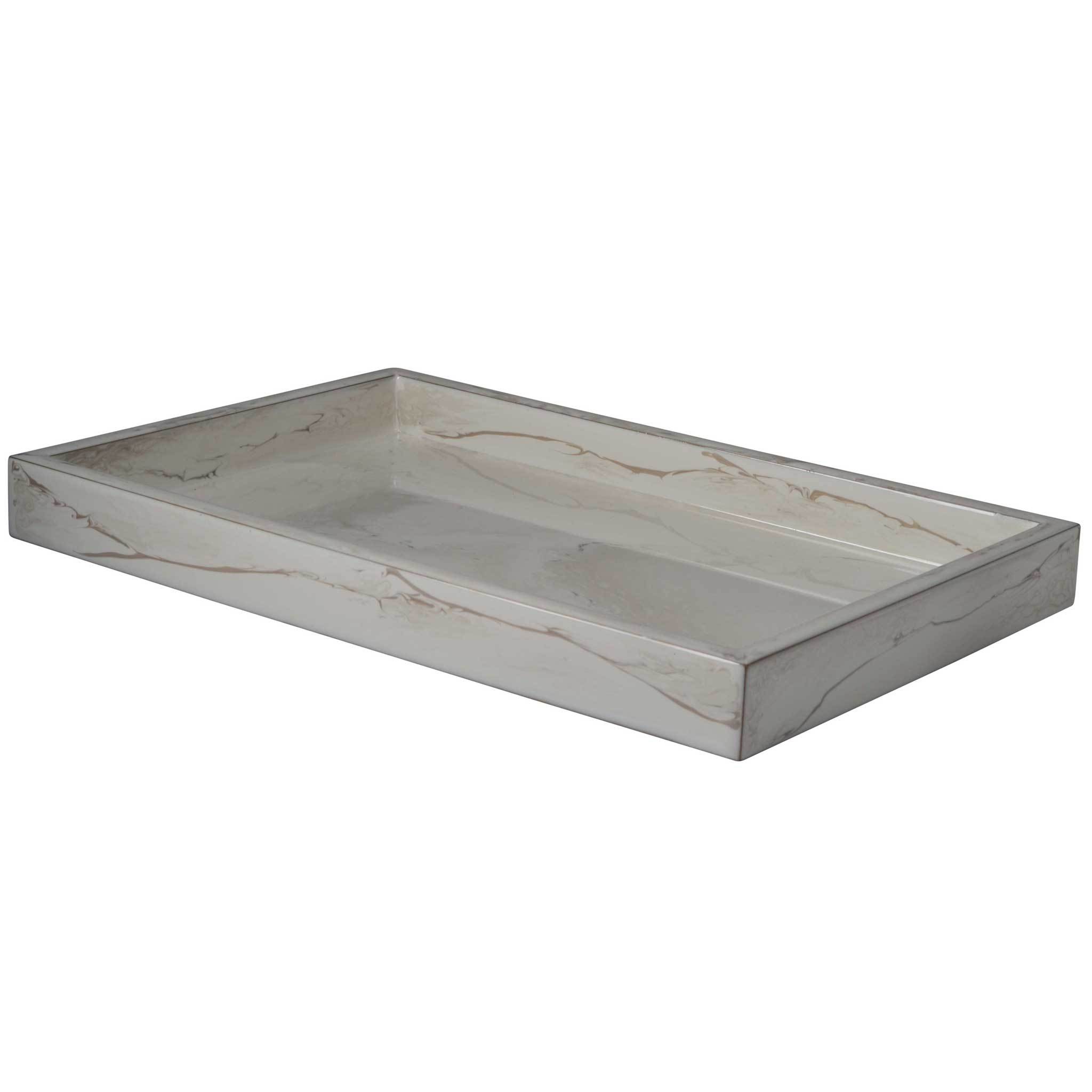 Mike + Ally Marbleous Vanity Tray - Bathroom decor