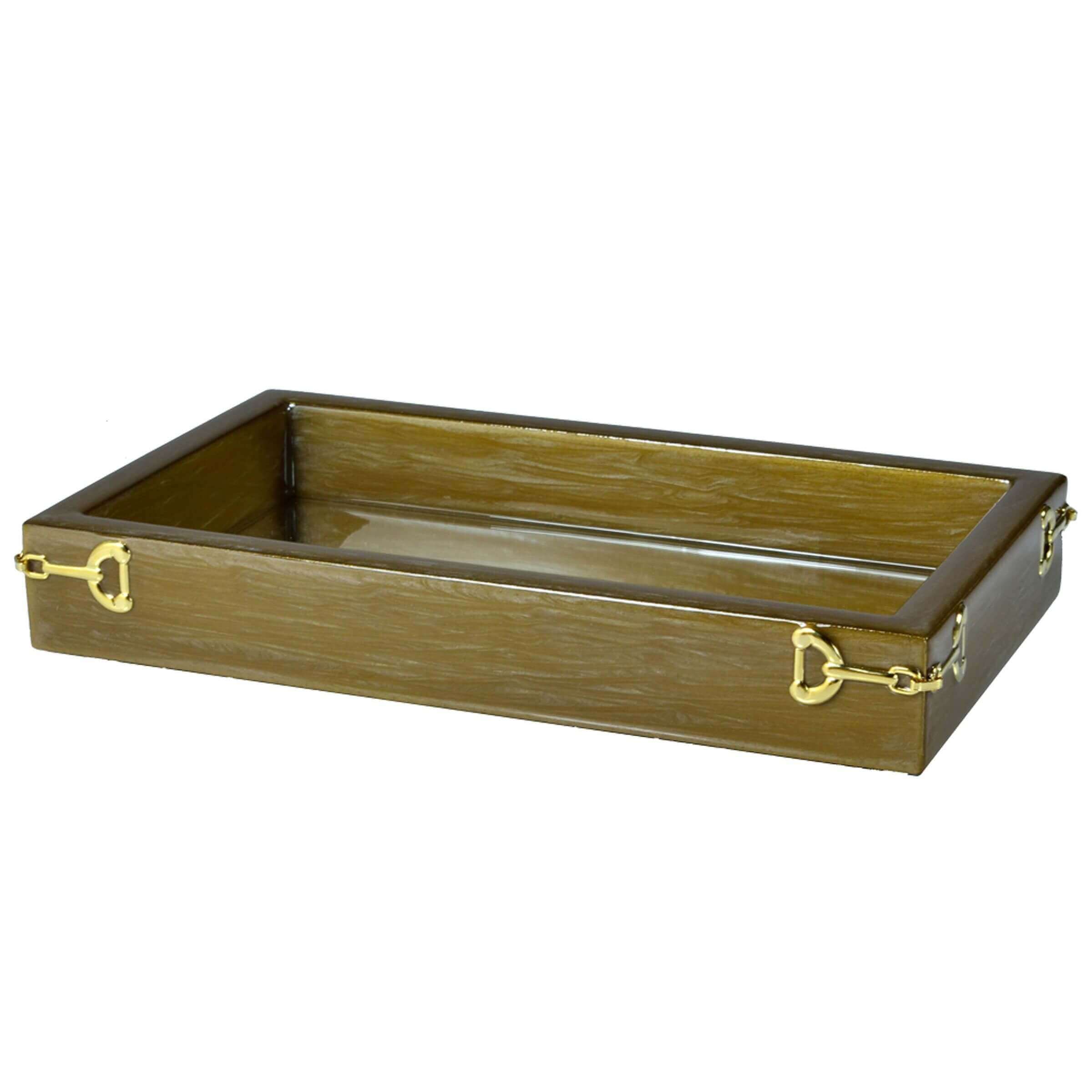 stirrups vanity tray - hampton Modern Luxury Bath