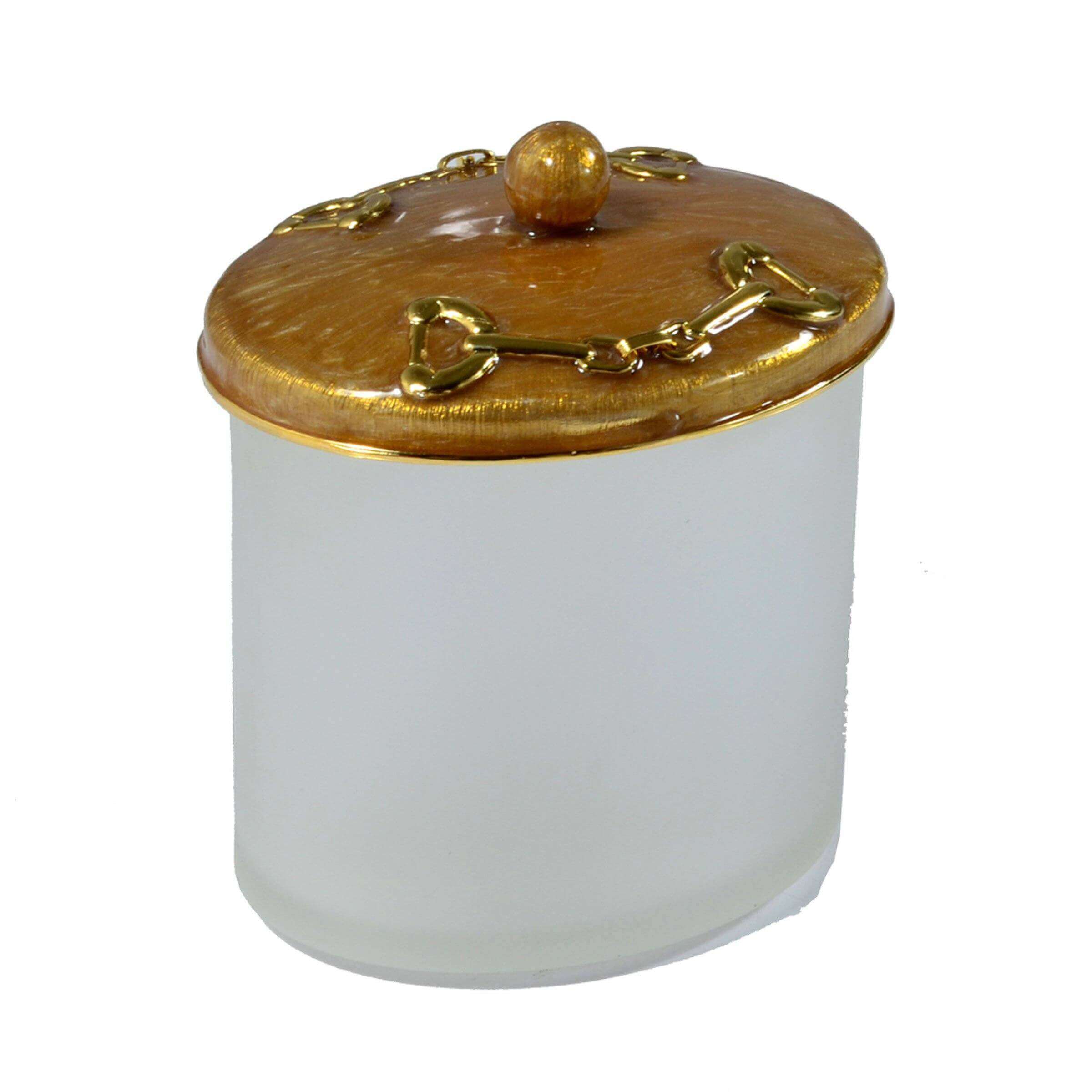 stirrups Q-Tip jar - hamptons Modern Luxury Bath