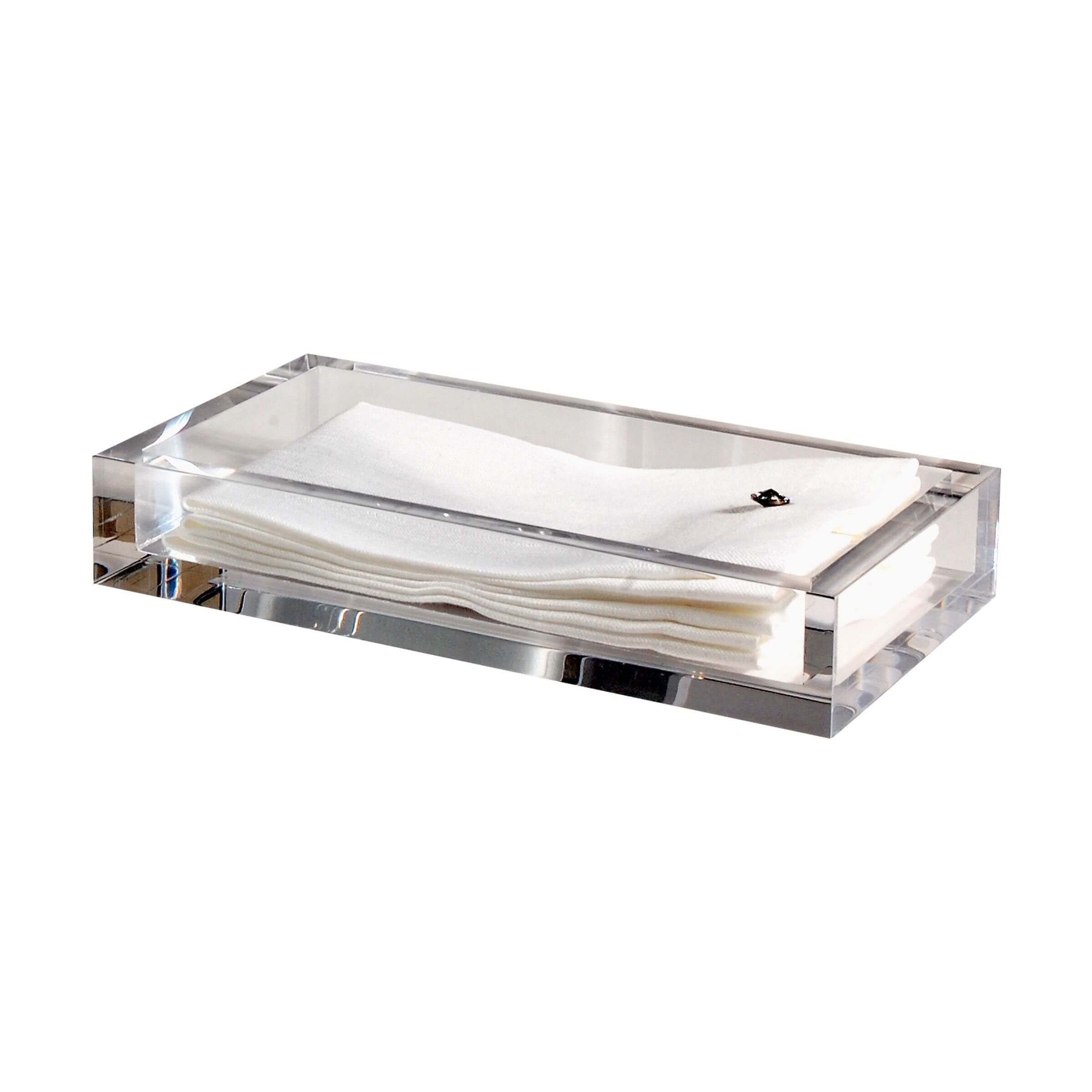 Vanity Tray - clear ice