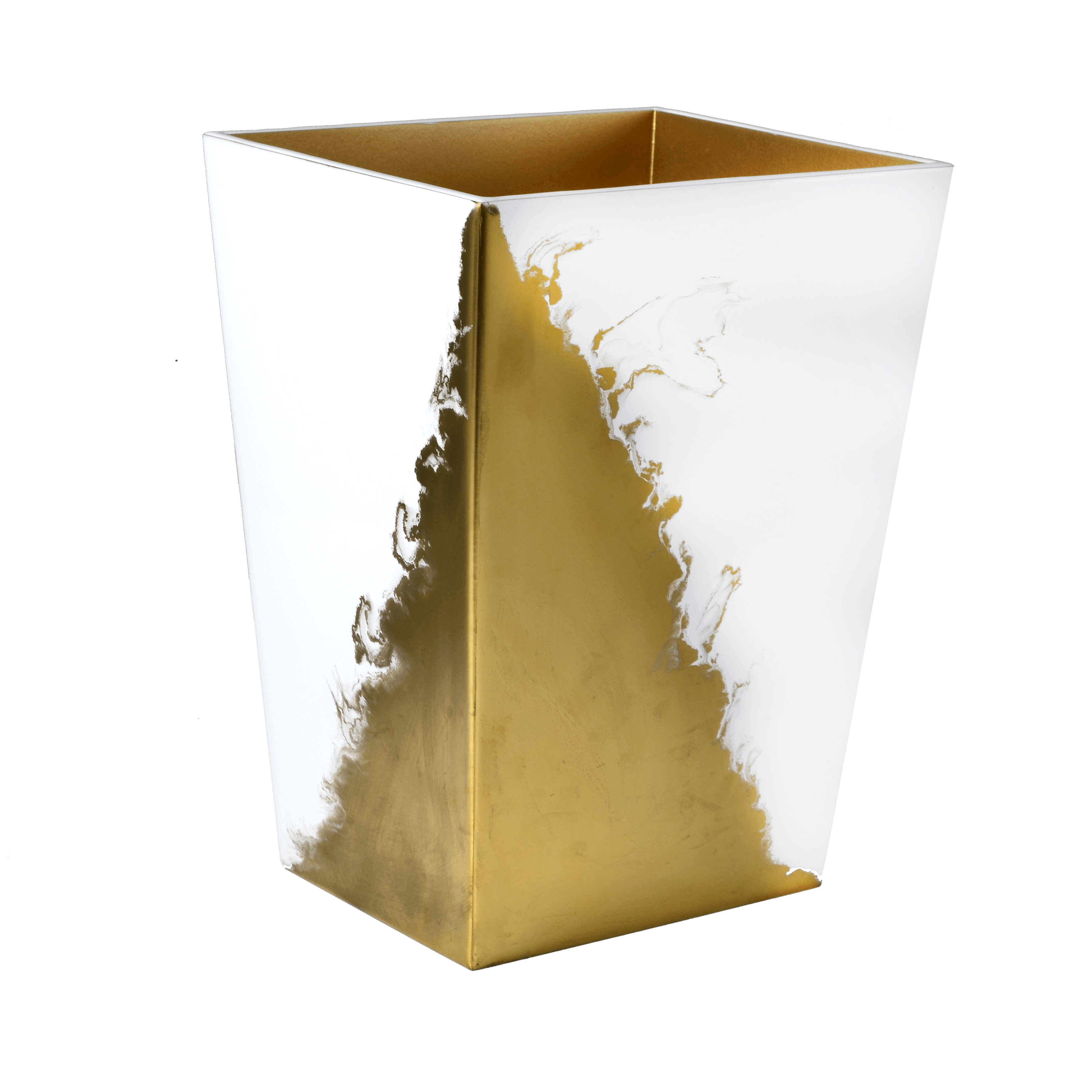 Mike + Ally Lava Wastebasket - Bathroom decor