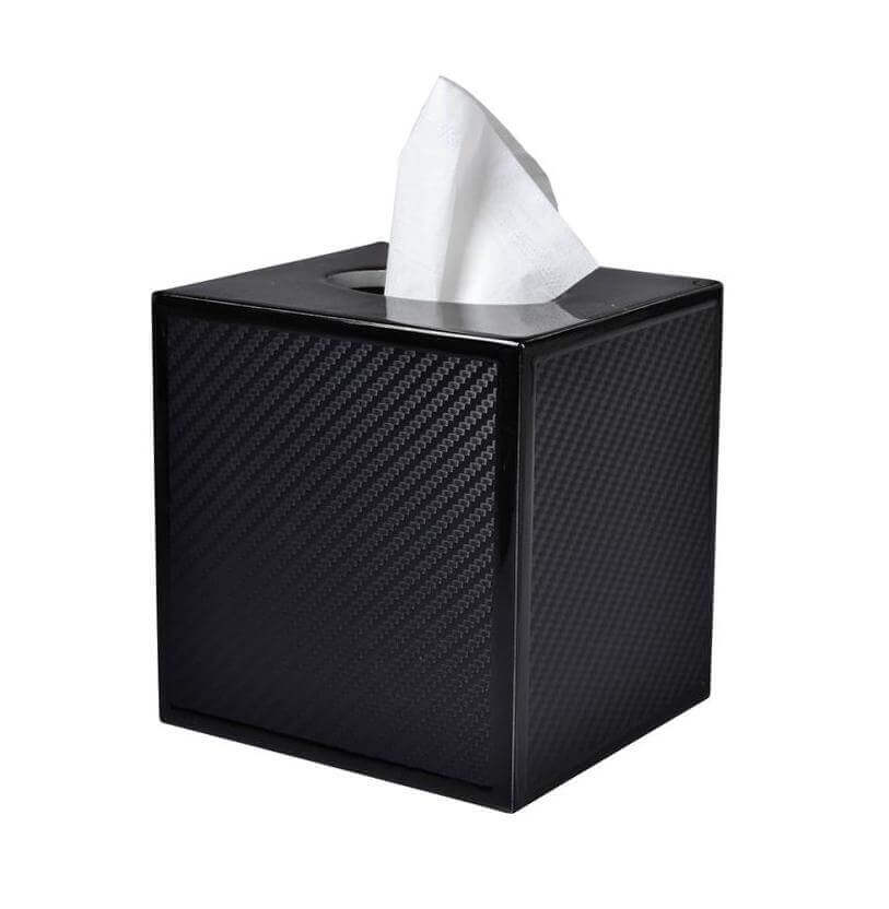 Mike + Ally Le Mans Black Tissue Boutique - Bathroom decor