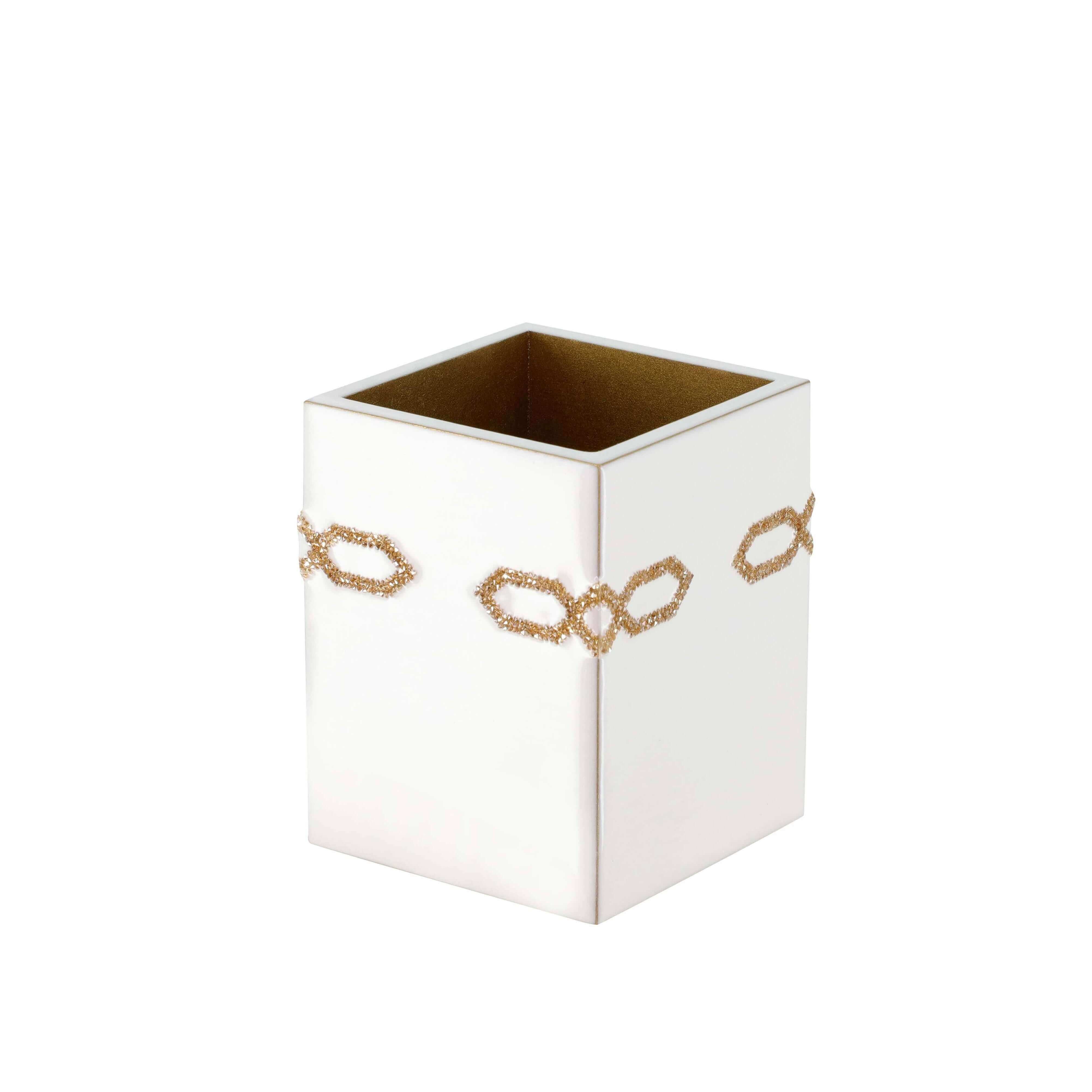 Mike + Ally Salzburg Make Up Brush Holder - Bathroom accessories set