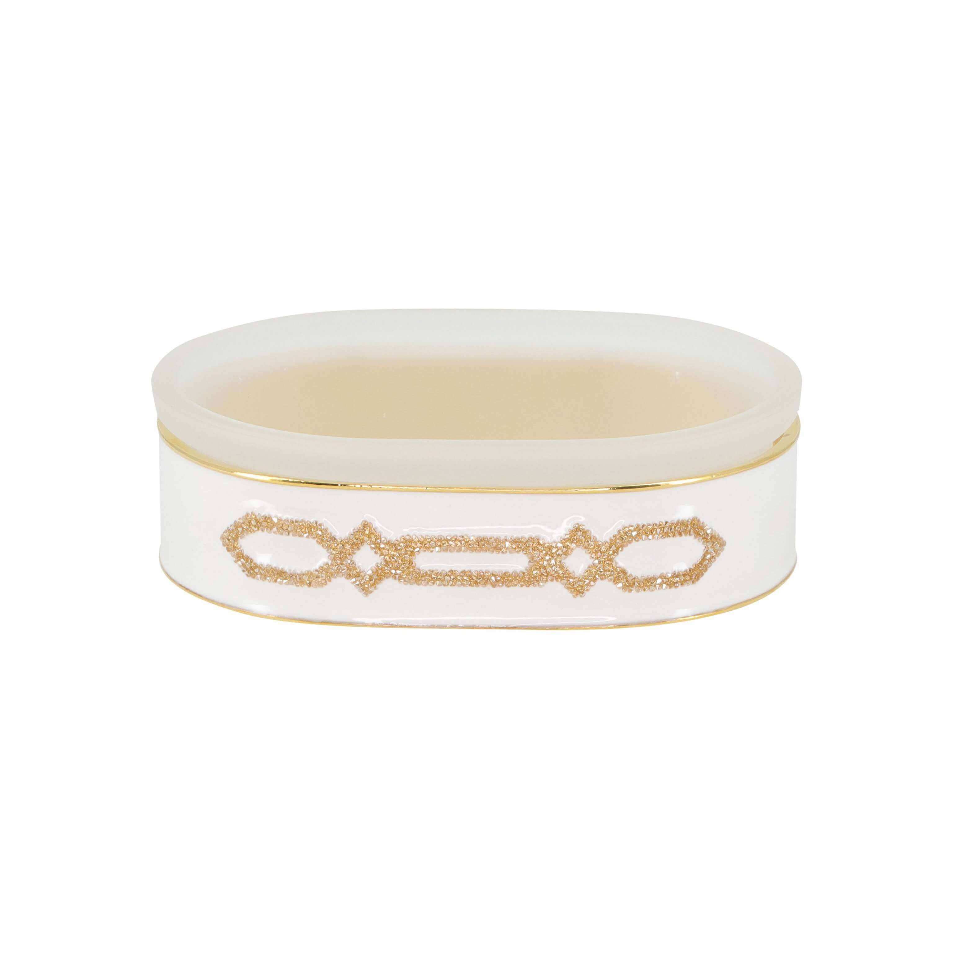 Mike + Ally Salzburg Oval Soap Dish - Bathroom accessories set