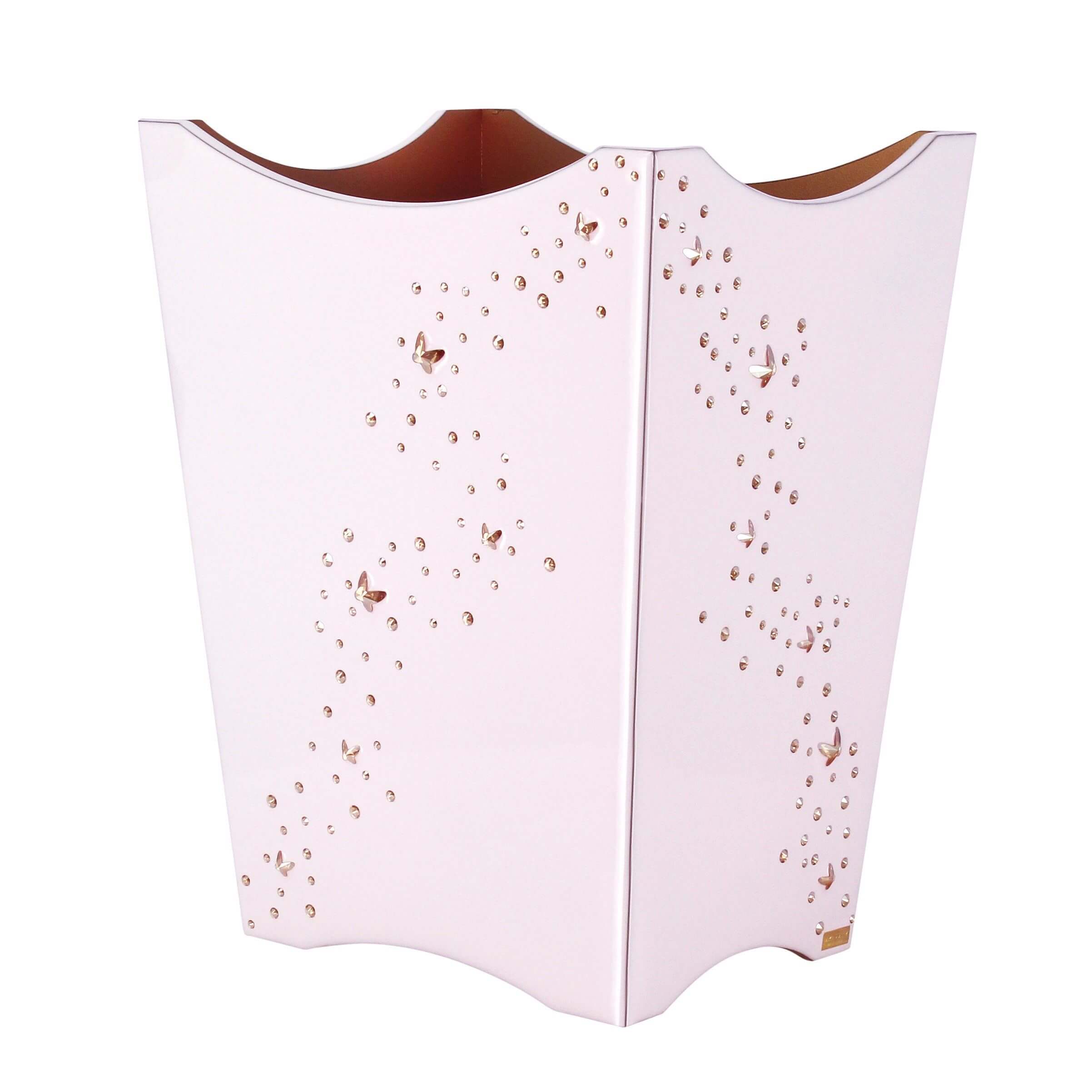 Valencia Scalloped Wastebasket