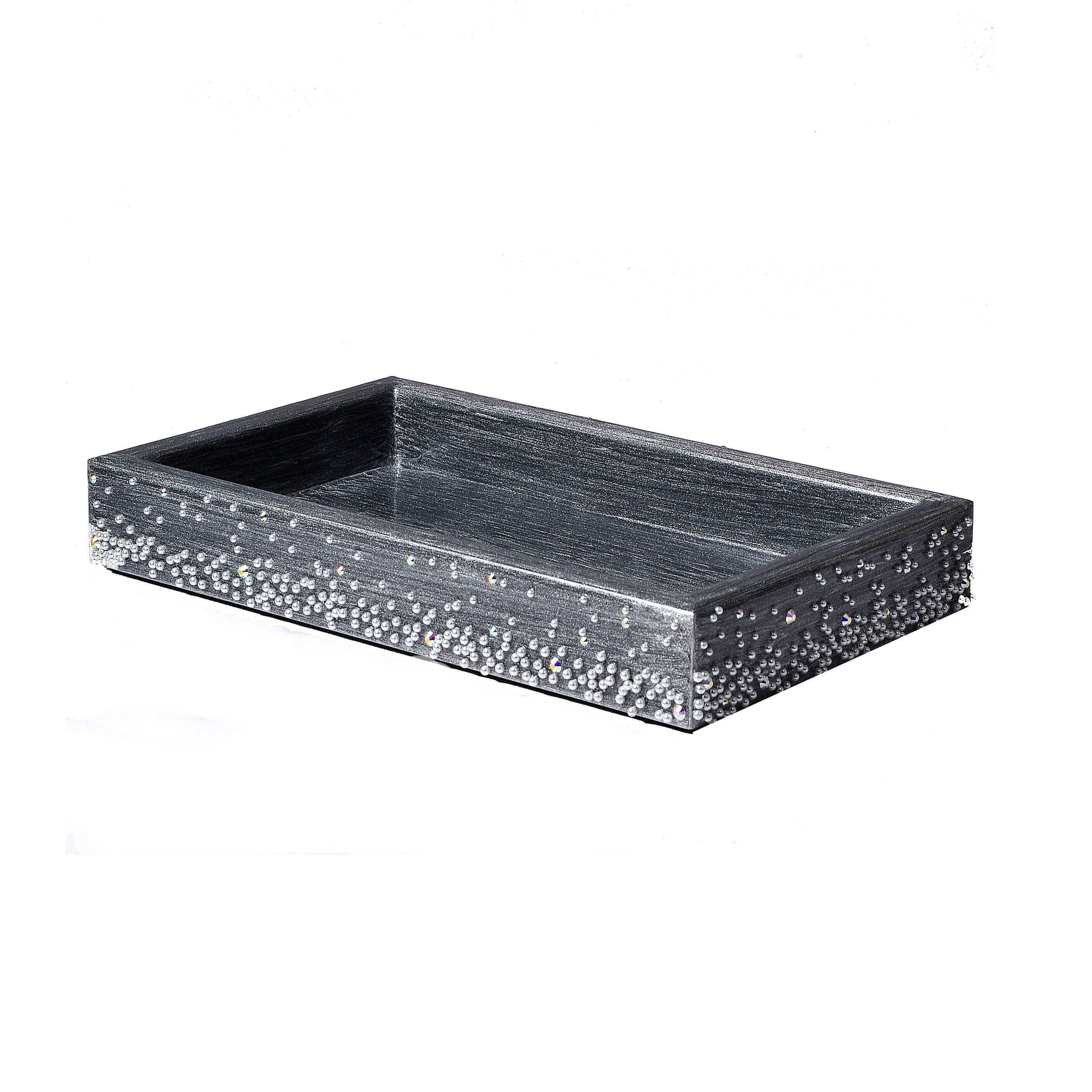 Mike + Ally Caviar Vanity tray - bath accessories