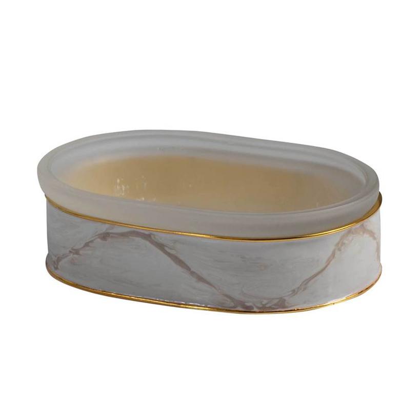 Mike + Ally Marbleous Soapdish - Bathroom decor