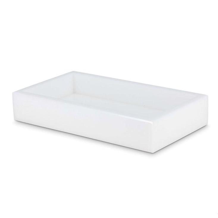 Mike + Ally Ice Vanity tray - black bathroom accessories