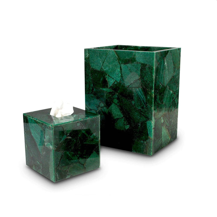 Mike + Ally Gemstone Premium Green Aventurine - Bathroom accessories