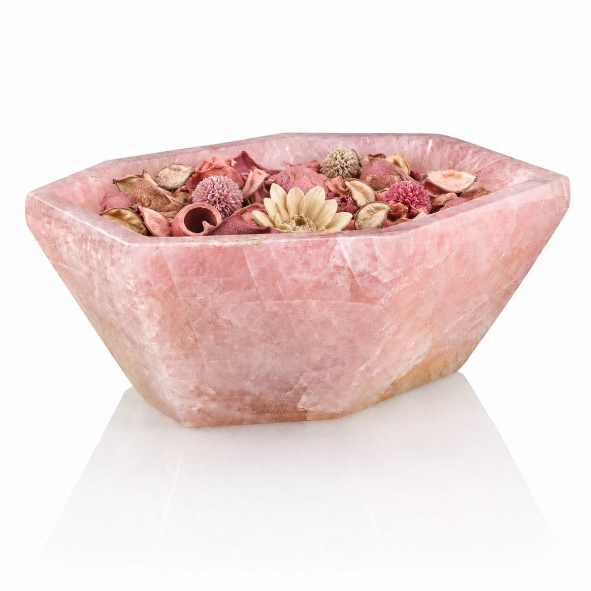 Rose Quartz Accent Bowl