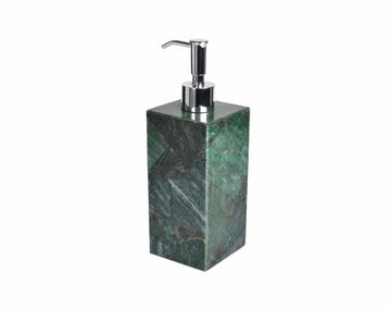 Mike + Ally TAJ GREEN AVENTURINE Lotion Pump - Bathroom accessories set