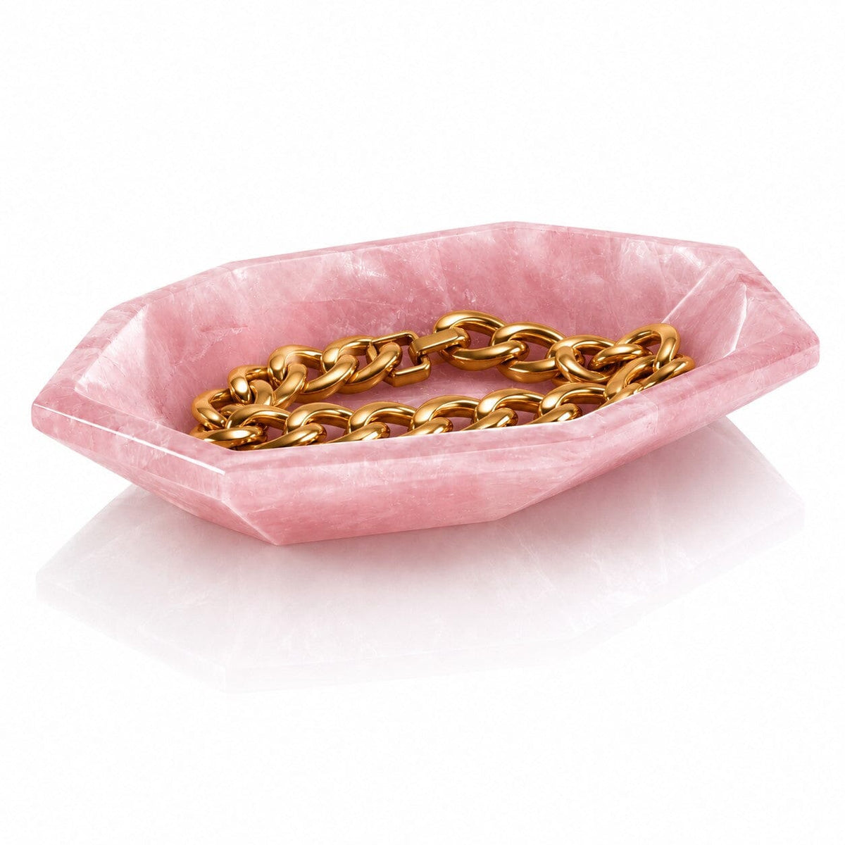 Rose Quartz Dressing Table Bowl