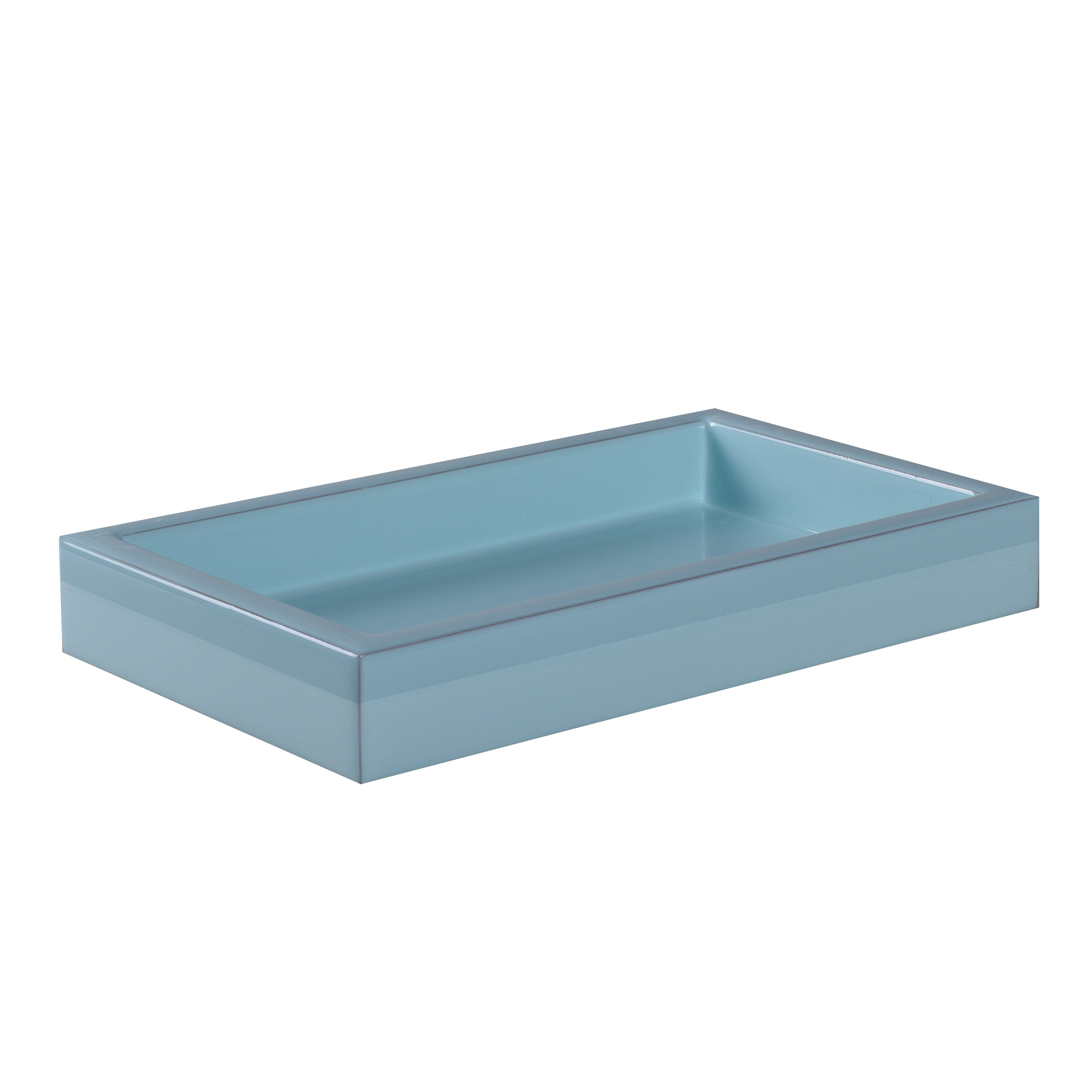 Two tone vanity tray