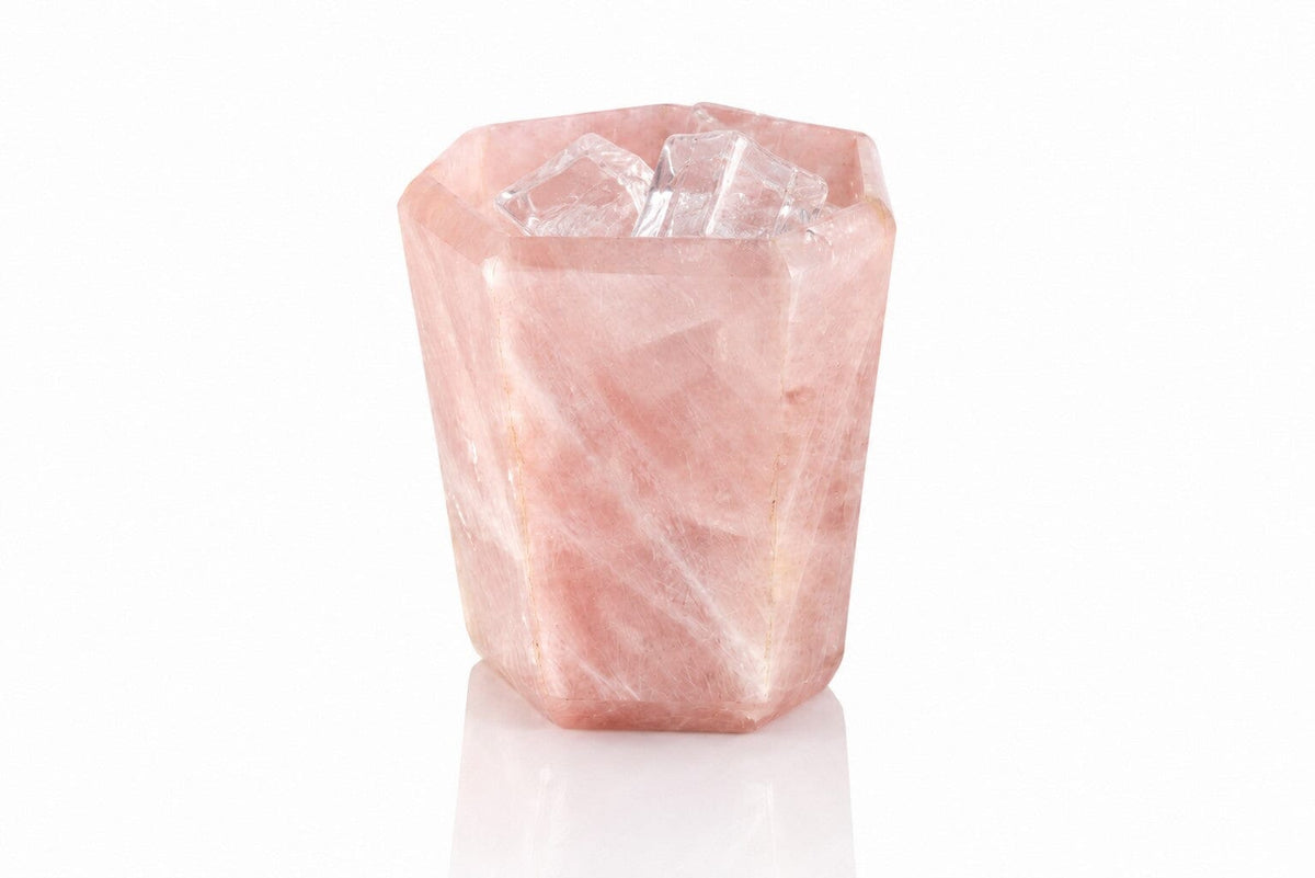 Rose Quartz Ice Bucket