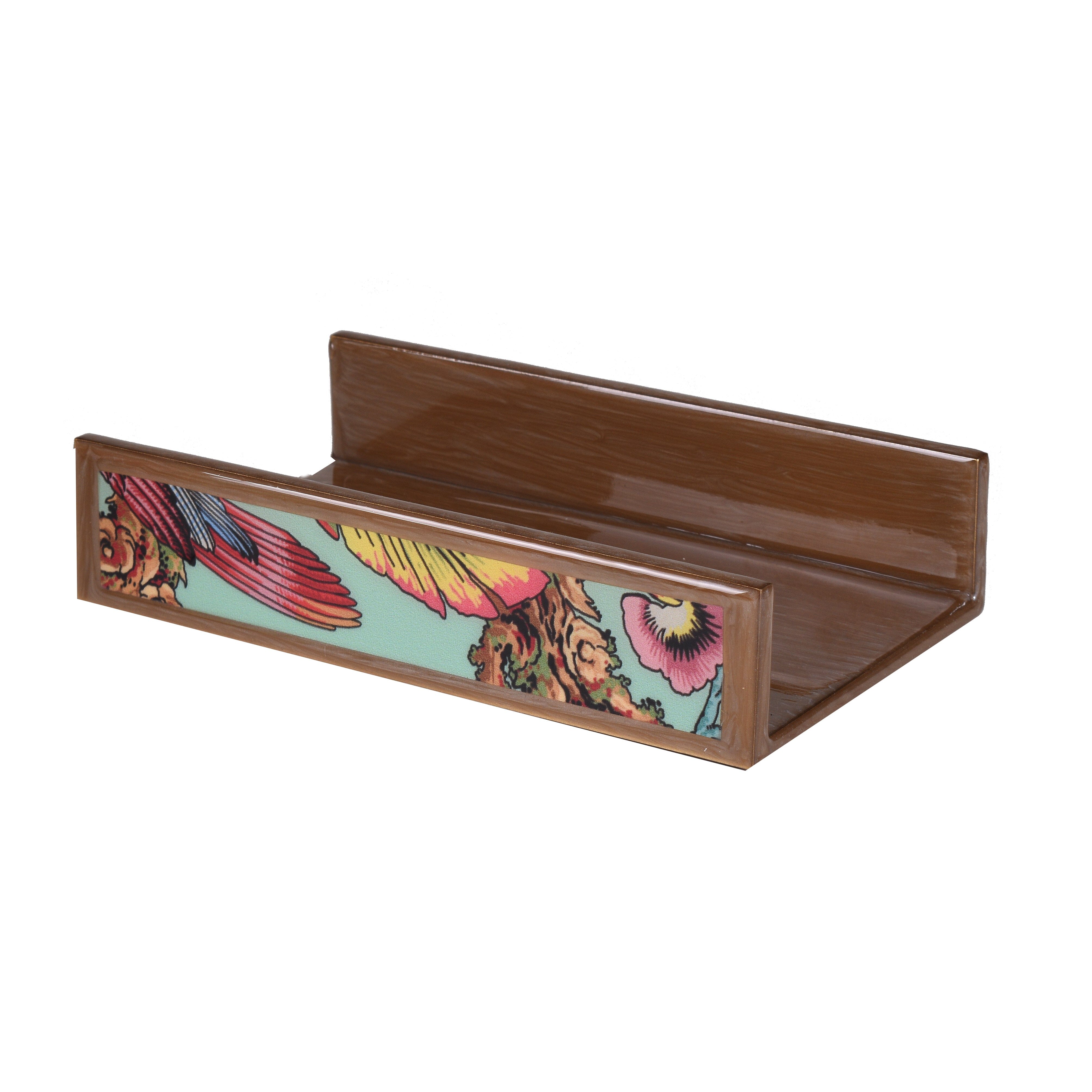 flat towel holder with jungle graphics
