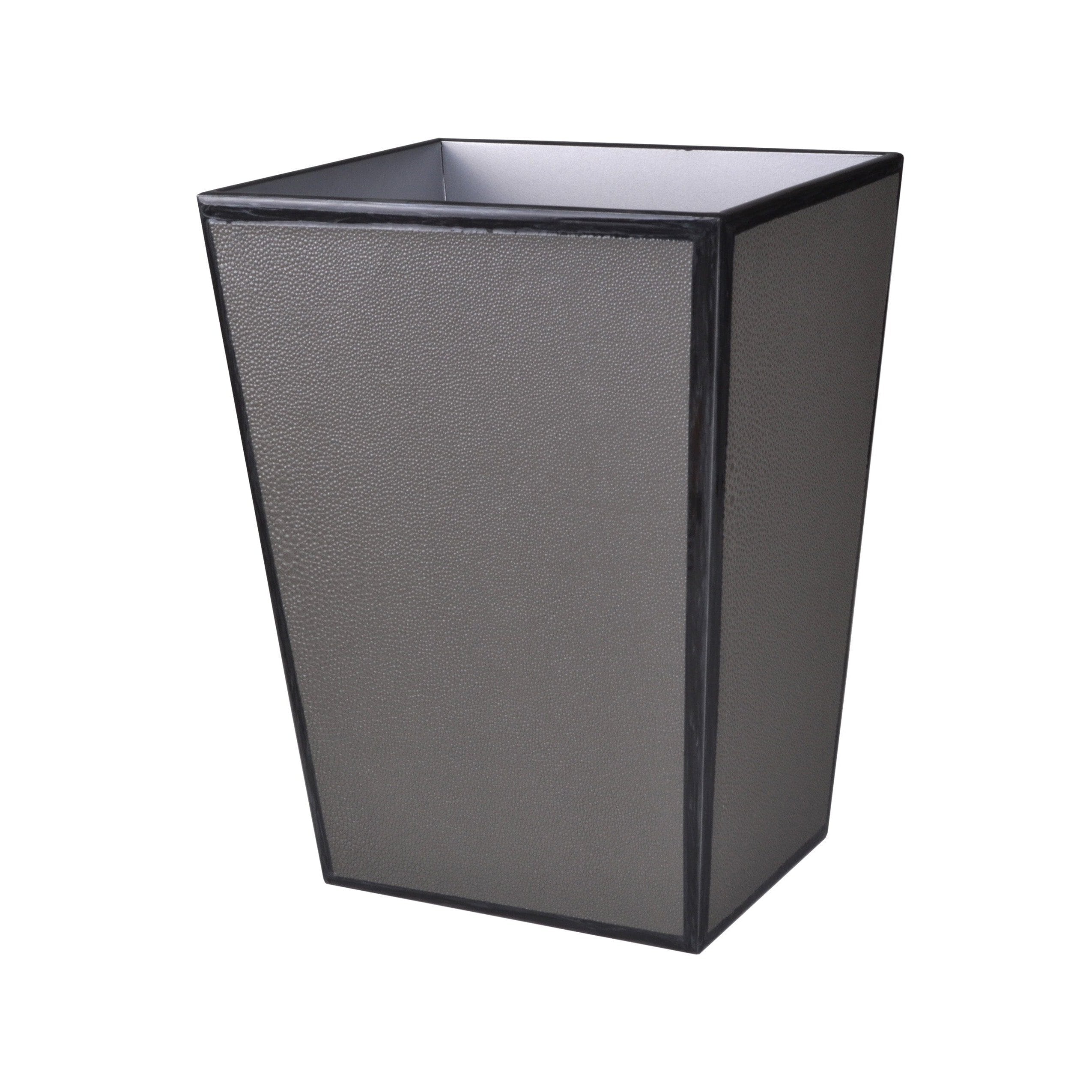 Shagreen Wastebasket + Liner