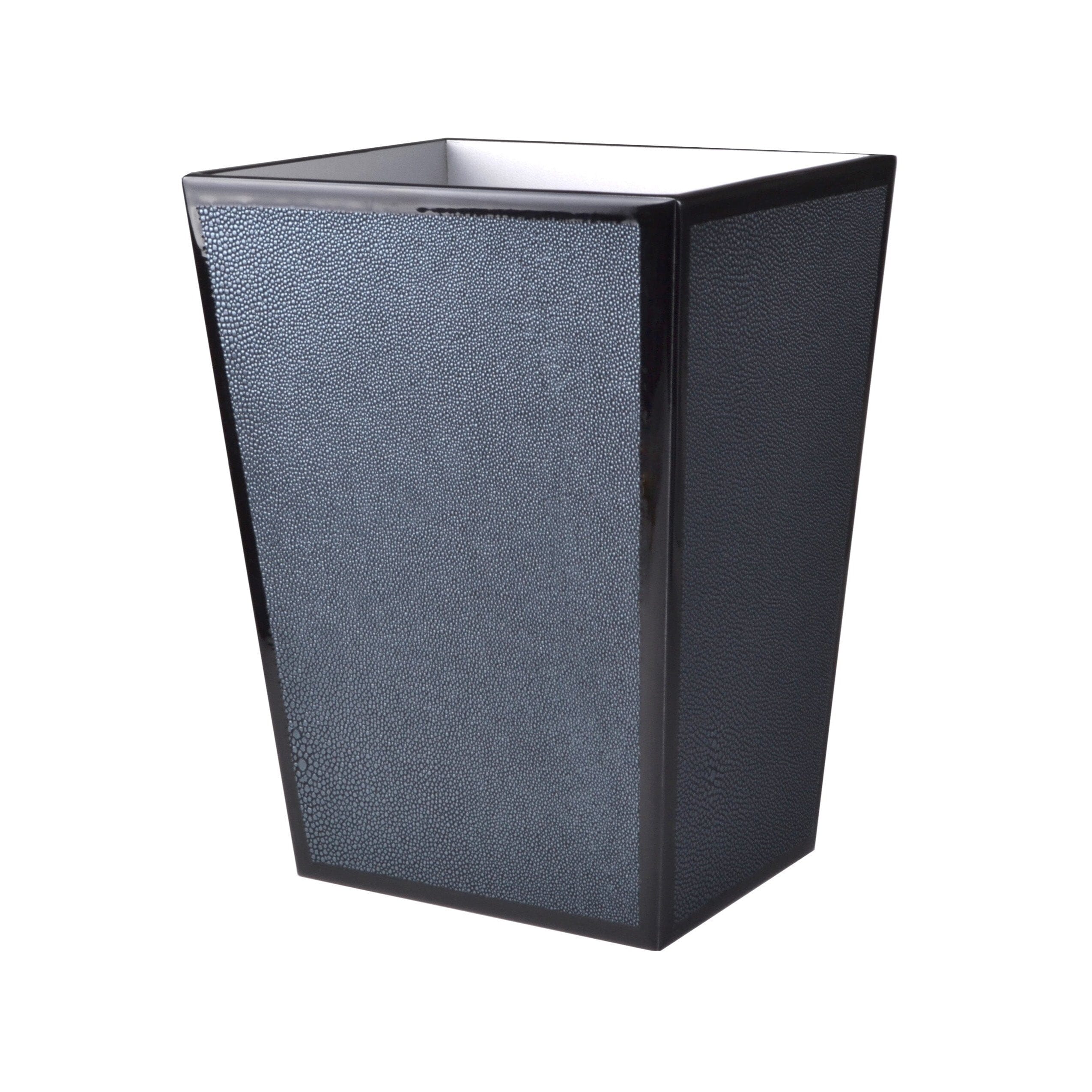 Shagreen Wastebasket + Liner