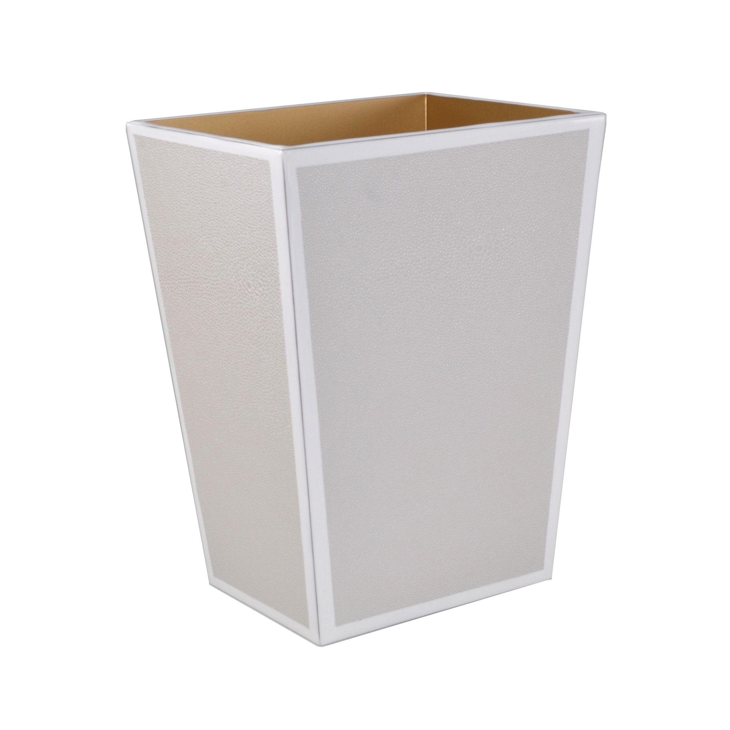 Shagreen Wastebasket + Liner