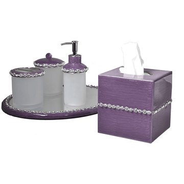 Tiffany Sea Fog Purple Set