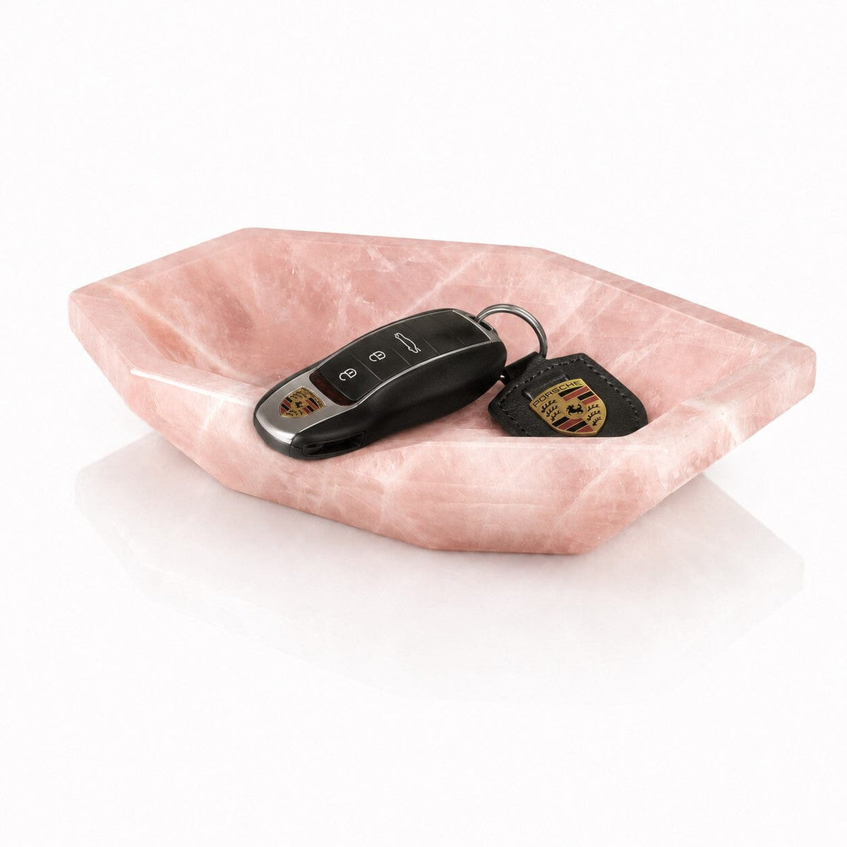 Rose Quartz Gemstone Valet Dish