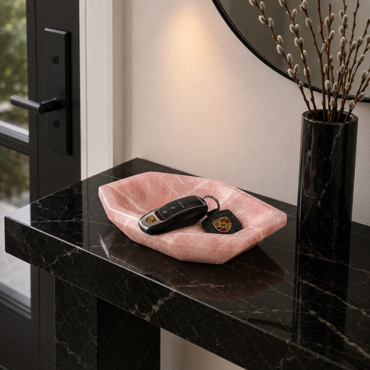 Rose Quartz Valet Dish