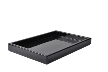Medium Black tray