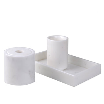 Statuario Marble Set 3 pcs