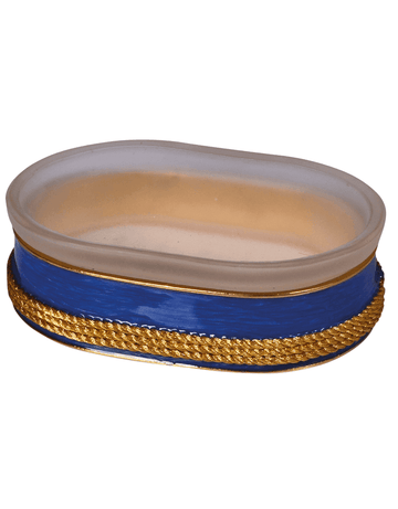 Luxury French Blue Soap Dish - Admiral