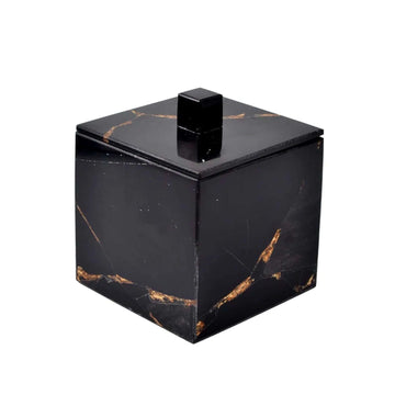 Mike + Ally GEMSTONE PREMIUM OBSIDIAN container - bathroom