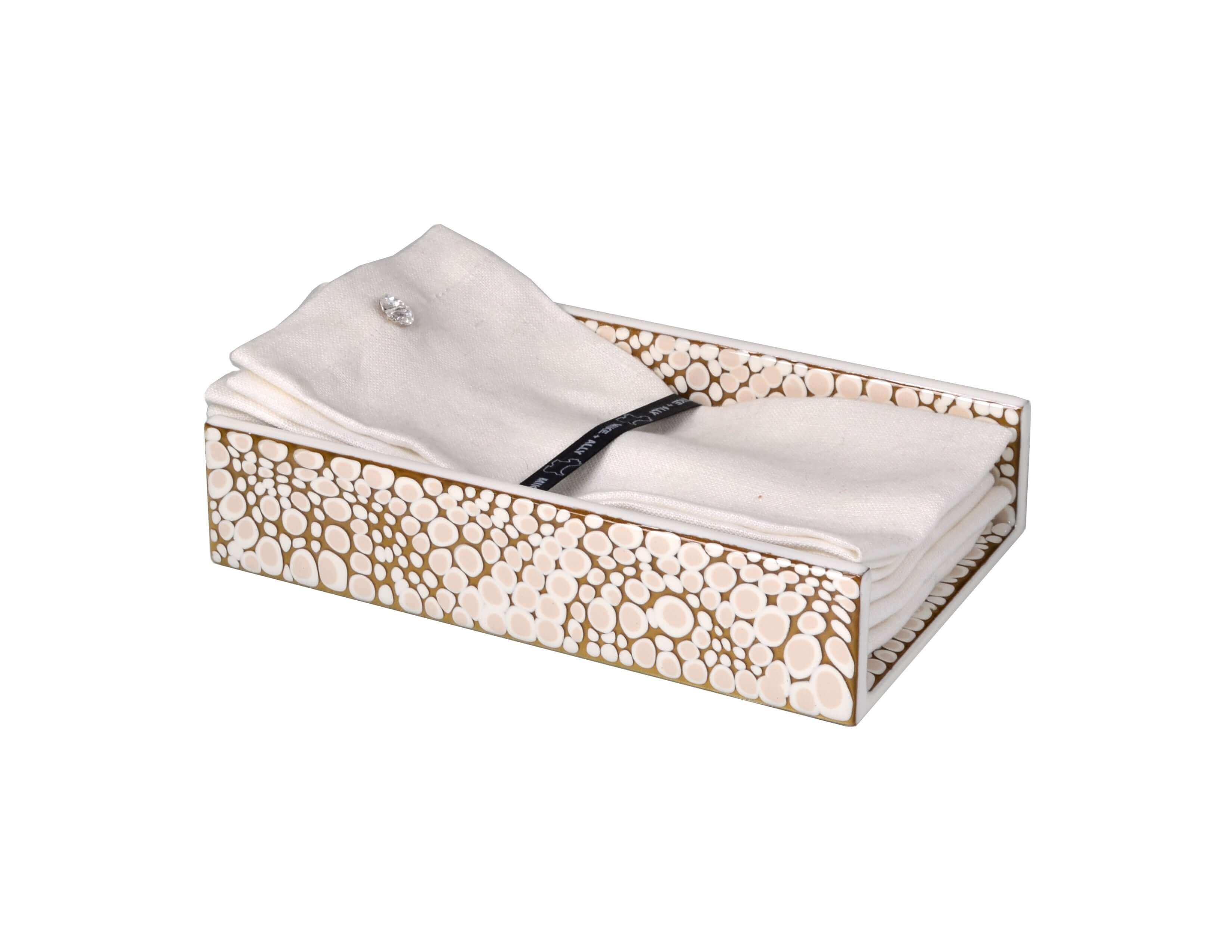 Mike + Ally Proseco Flat Towel Holder - Bathroom decor