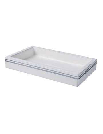 Resort Tray in white color
