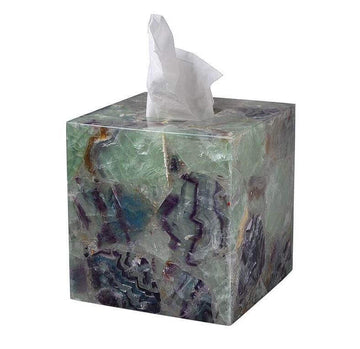 Mike + Ally Taj Fluorite Tissue boutique - Bathroom accessories set