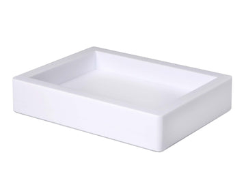 Contours small tray  in white color