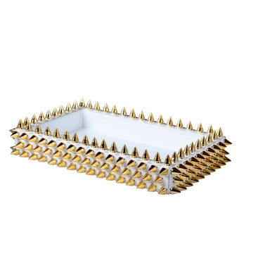 Quill Gold Vanity Tray
