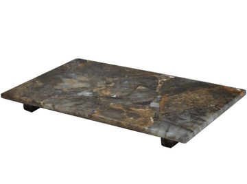 Labradorite Large tray with feet