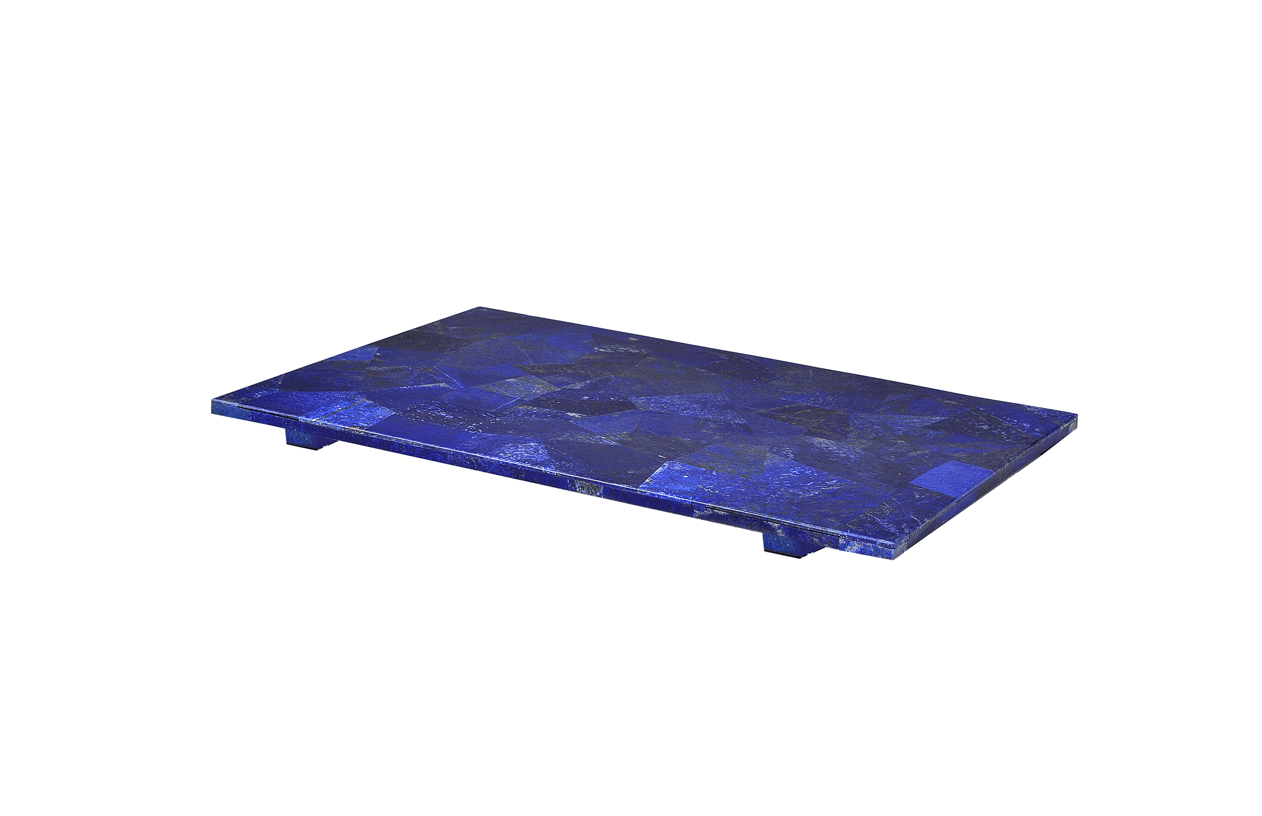 Taj Lapis Small tray with Feet - Bathroom Accessories