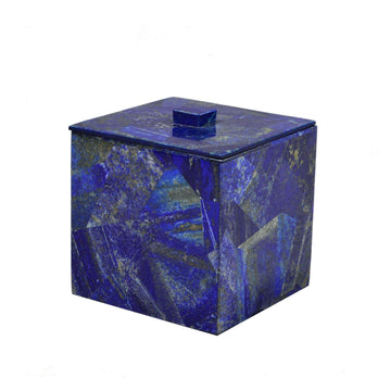 Taj Lapis Lazuli Container - Bathroom accessories set