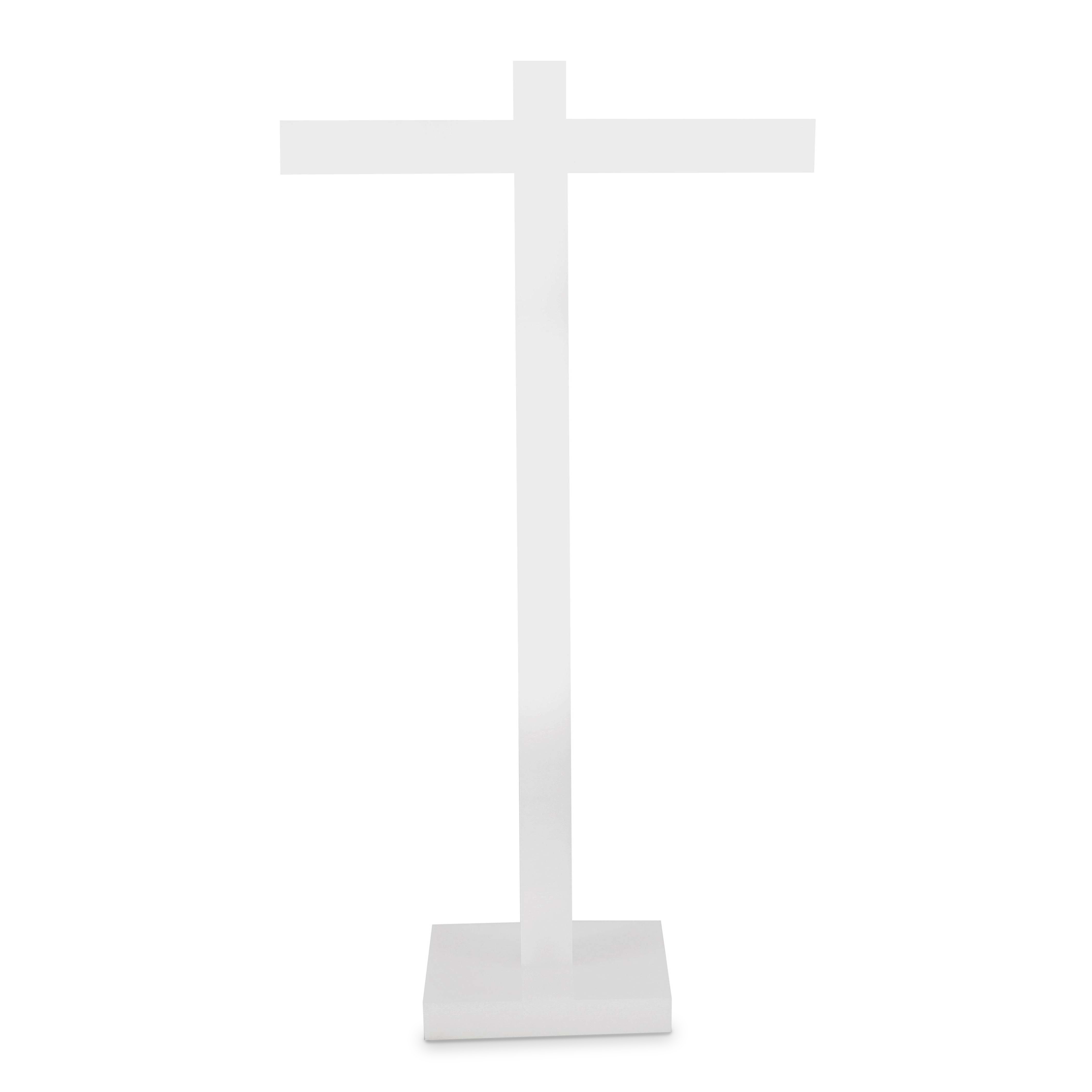 Mike + Ally WHITE Hand Towel Stand - black bathroom accessories