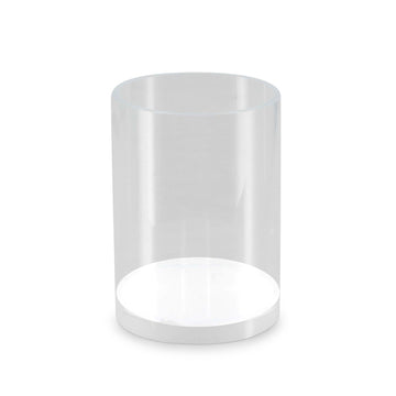 Mike + Ally Ice White Tumbler - black bathroom accessories